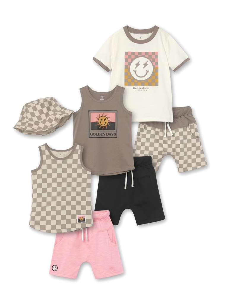 Little Star Organic Toddler Boy 7Pc Outfit Set, 12M-5T