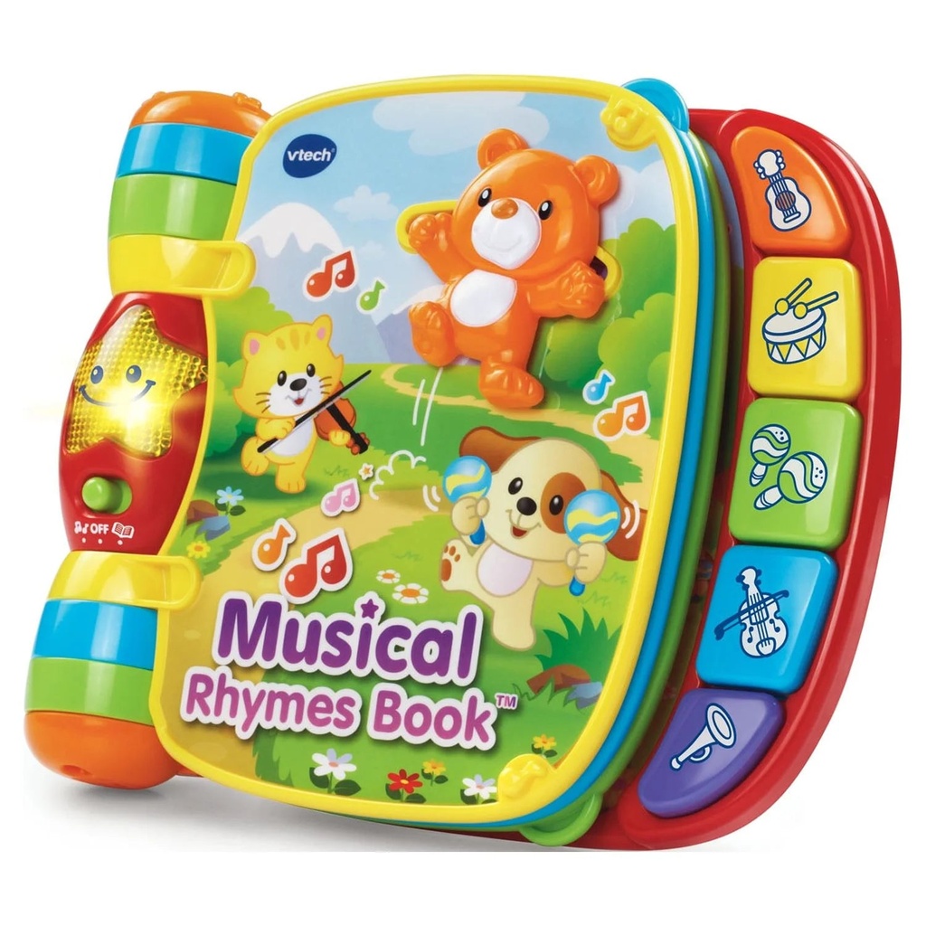 Vtech Musical Rhymes Book Classic Nursery Rhymes for Babies