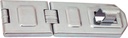 Abus 140/190 C Weather Stainless Steel Hasp, 7-1/2 Inch, Silver