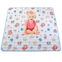 Kid Odyssey Baby Play Mats for Floor, 50" X 50" Play Mat for Playpen, Thicken Soft Padding Foam Playmats for Babies and Toddlers Infants, Foldable and Machine Washable Baby Crawling Mat