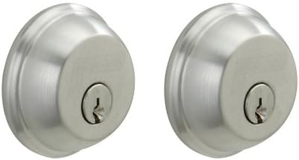 Schlage B62Csv626 Commercial Double Cylinder Deadbolt, Satin Chrome