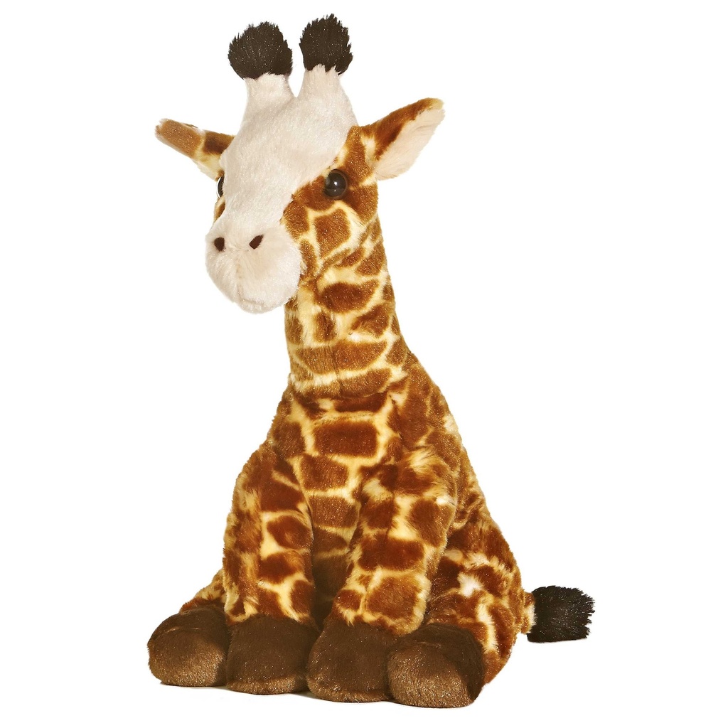 Aurora - Large Brown Destination Nation - 15" Giraffe - Adventurous Stuffed Animal