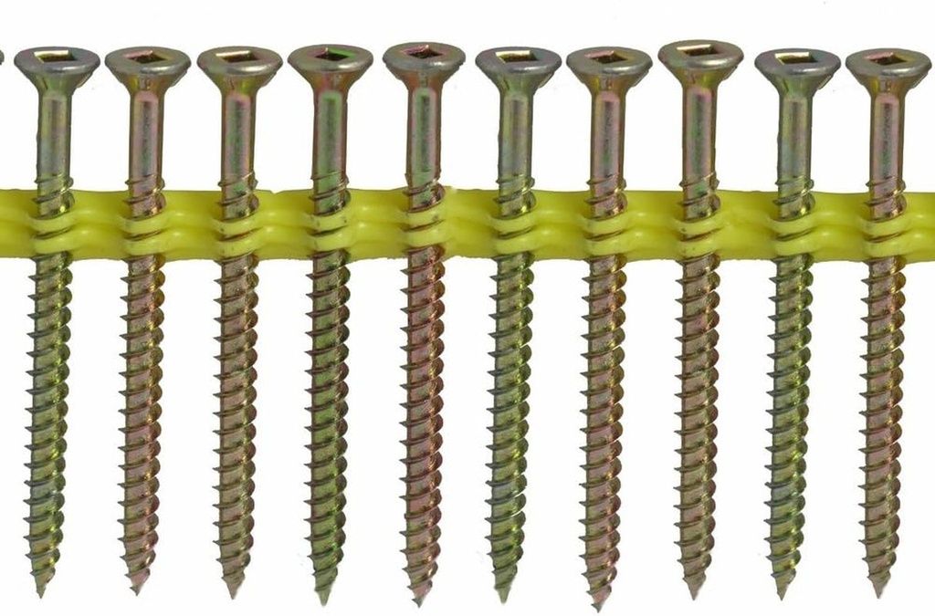 Simpson Strong-Tie Quik Drive No. 8 X 2 In. L Square Wood Screws 2000 Pk
