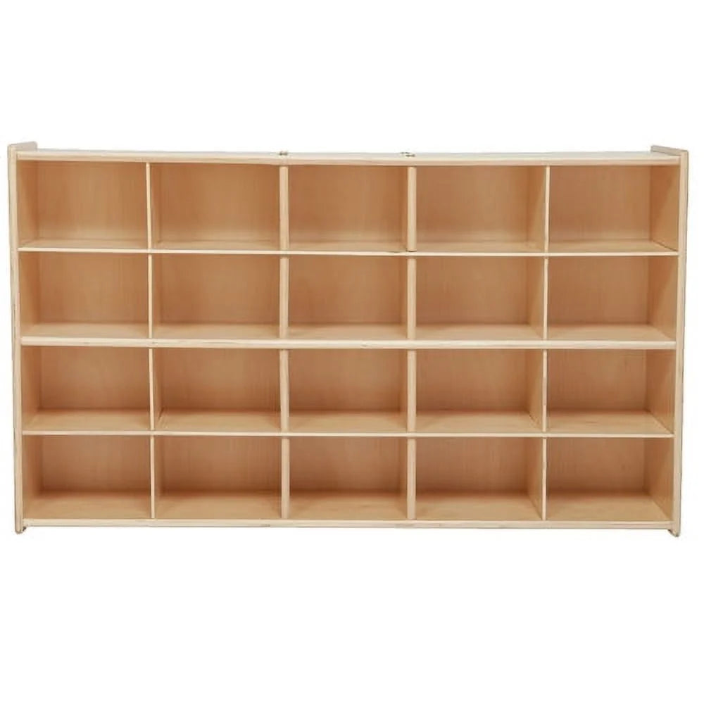 Affordable 20 Compartment Cubby for Early Childhood Storage