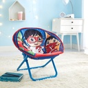 Ryan'S World 19"- Inch Red Polyester Toddler Armless Saucer Chair, Includes One Piece