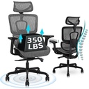Flysky Ergonomic Office Desk Chair-Mesh Office Chair,3D Adjustable Armrest,1Pc,(Grey)