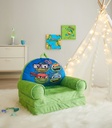 Teenage Mutant Ninja Turtles Green Flip Out Chair 19" In