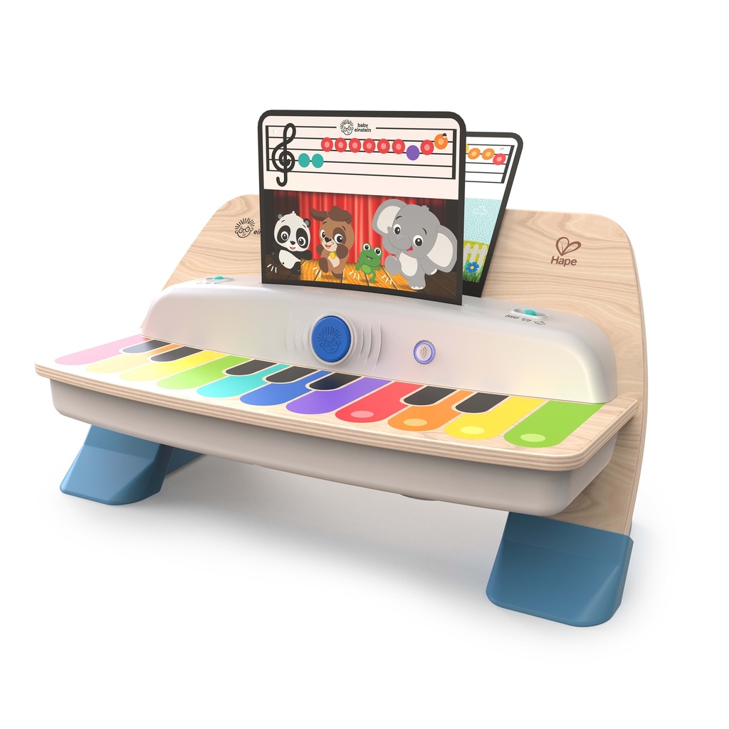 Baby Einstein Together in Tune Piano Wireless Wooden Musical Toddler Toy, Magic Touch, Unisex, Age 12 Months+