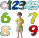 Numjaw Sensory Mats for Autistic Children, Sensory Tiles for Kids, 10 Numbers Sensory Mats, Autism Sensory Toys, Autism Sensory Products