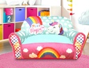 Heritage Club Unicorn Toddler Pink Polyester Bean Bag Sofa Chair