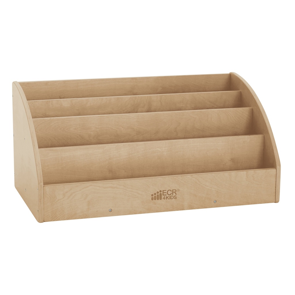 Ecr4Kids Toddler Book Display, Natural