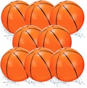 8 Pieces Inflatable Beach Ball 16 Inch Inflatable Soccer Beach Ball Inflatable Basketball Sports Pool Balls Huge Blow up Toy Ball for Summer Beach Pool Sports Game Party Supplies