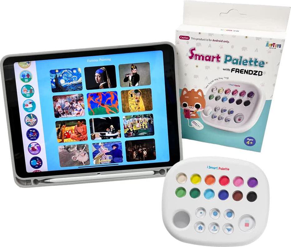 [Apptoys Smart Palette (iOS)] - Stem Toys l Arts and Crafts for Kids | Learning Games for Kids | Kid Art Supplies | Coloring Supplies | Drawing Supplies | Painting Crafts | Gifts for Kids