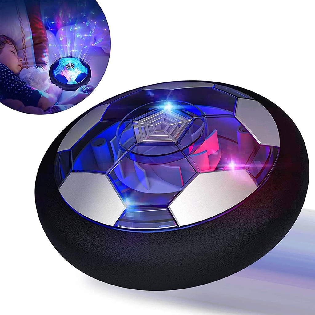 Hover Soccer Ball Kids Toys,Rechargeable Air Power Football Indoor Floating Soccer Ball with LED Light and Foam Bumper,Upgrade Air Training Soccer Ball Game Gifts for 3 4 5 6 7 8-12 Years Old Boy Girl