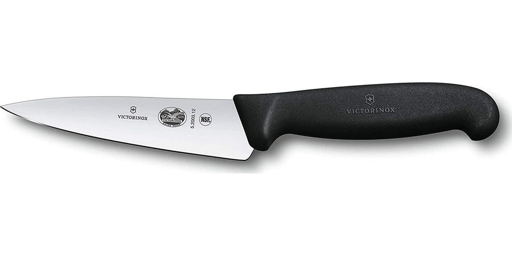 Victorinox Fibrox Carving Knife, Black, 5.2003.12 2 cm*31.3 cm*6.1 cm