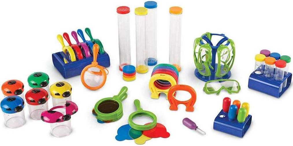 Learning Resources Primary Science Classroom Science Center School Bundle, 47 Pieces