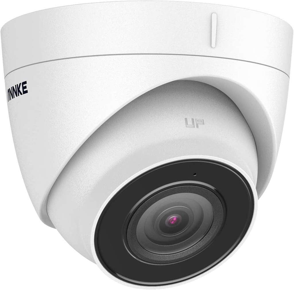ANNKE C800 Turret 8MP 4K Ultra HD Poe IP Security Camera with H.265+ Coding, IP67 Weatherproof Outdoor Indoor, Built-In-Microphone, Supports 256 GB TF Card Remote Access
