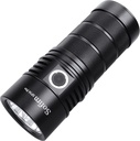Sofirn Sp36Pro 8000Lm High Lumens Flashlight, USBC Rechargeable Anduril UI, 4 SST40 Led Powerful Torch, Rechargeable Batteries and Type C Cable Included.