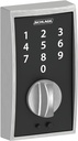 Schlage BE375 CEN 626 Touch Keyless Touchscreen Electronic Deadbolt Lock, Satin Chrome