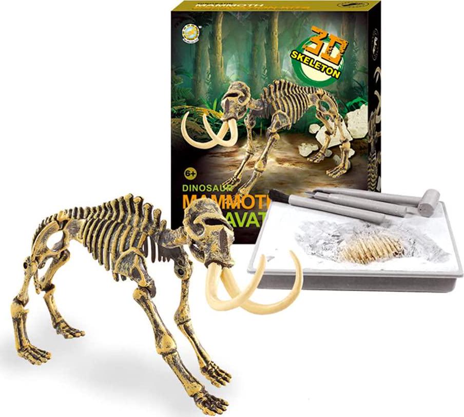 Jurassic Park Dinosaur Fossil Digging Kit for Kids and Adult, STEM Science Dino Fossil Dig Kit for Paleontology and Archeology Enthusiasts