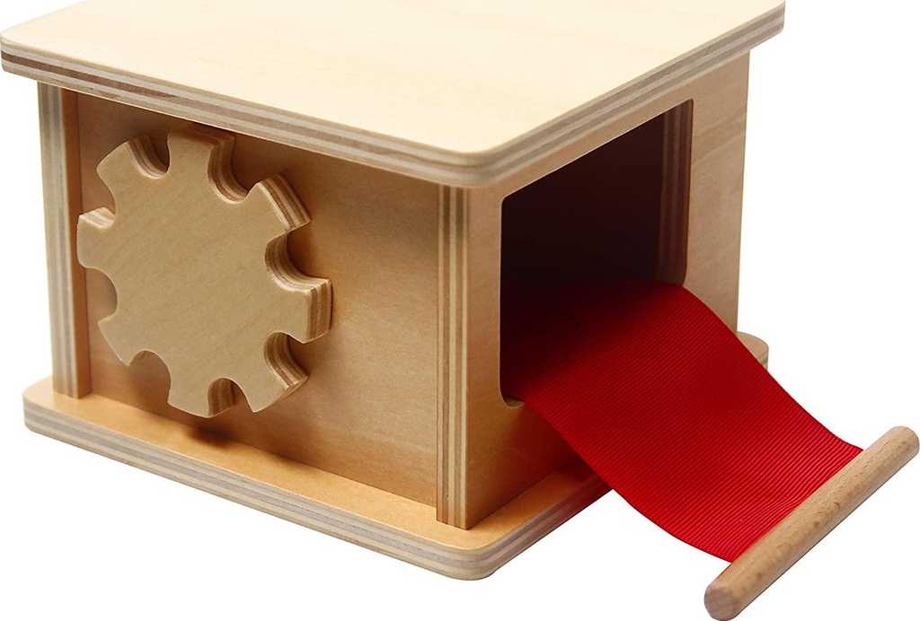 LEADER JOY Montessori Materials Wooden Winder for Preschool Early Learning Tool