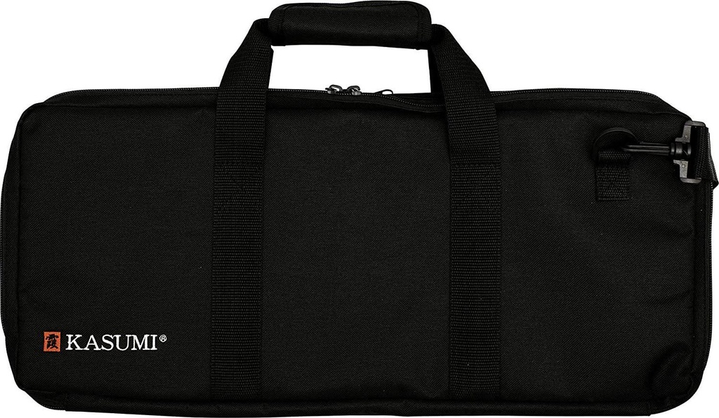 Kasumi 18 Pocket Padded Knife Roll, Black
