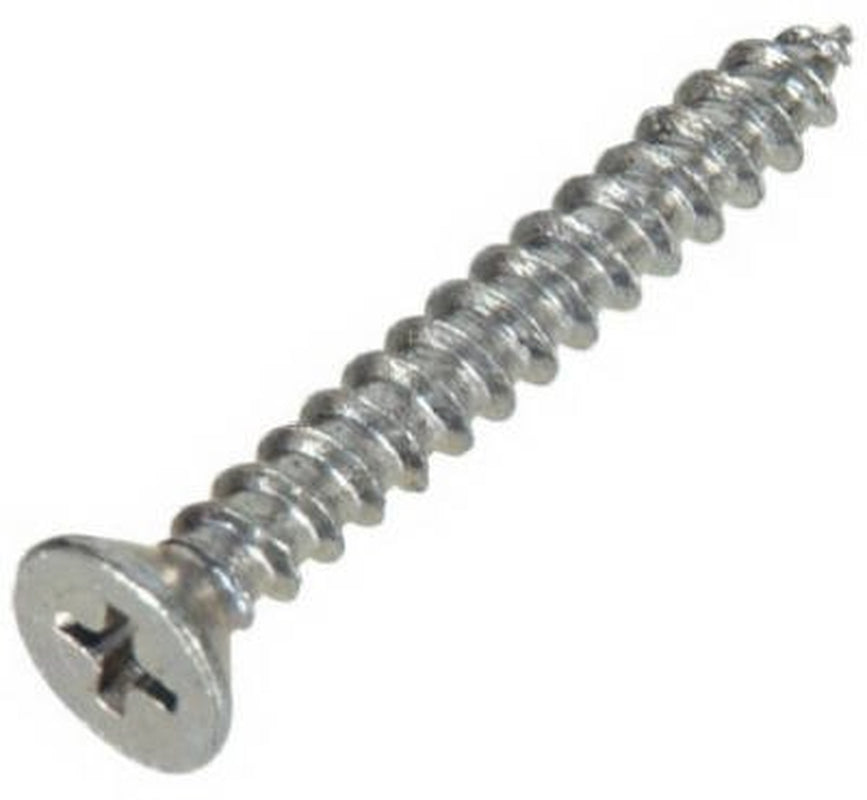 Hillman Fasteners 80198 No. 8 X 2 In. Flat Head Phillips Screw, Pack 100