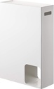 YAMAZAKI home 2294 Toilet Paper Stocker-Bathroom Storage Organizer Dispenser, One Size, White
