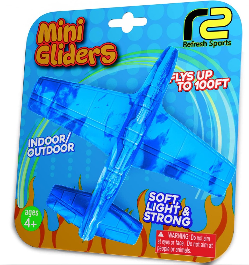 Airplane Toy Foam Glider Plane for Kids: Best Outdoor Toys for Boys and Girls All Ages. Easy Throwing Air Planes STEM Summer Yard Beach Indoor Toy Games. Great Gifts for Age 3 4 5 6 7 8 9 11 12 Year Old