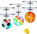 3 Pack Flying Ball Toys,RC Toy for Kids Boys Holiday Christmas Stocking Stuffer Gifts Rechargeable Light Up Ball Drone Infrared Induction RC Helicopter with Remote Controller