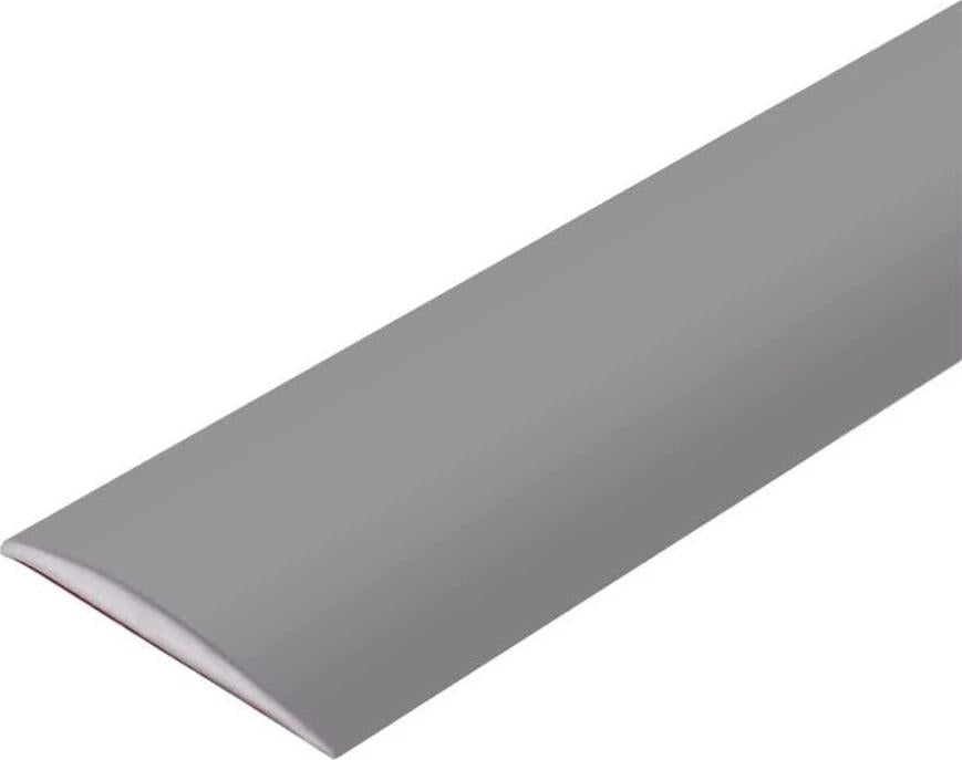 2M Laminate Flooring Threshold Transition Strip,Self Adhesive PVC Flat Door Threshold Strip Bars,Vinyl Flooring Edge Trim,Floor Joining Strip,Tile to Laminate Transition Strip,(4cm,Grey)