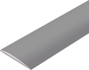2M Laminate Flooring Threshold Transition Strip,Self Adhesive PVC Flat Door Threshold Strip Bars,Vinyl Flooring Edge Trim,Floor Joining Strip,Tile to Laminate Transition Strip,(4cm,Grey)