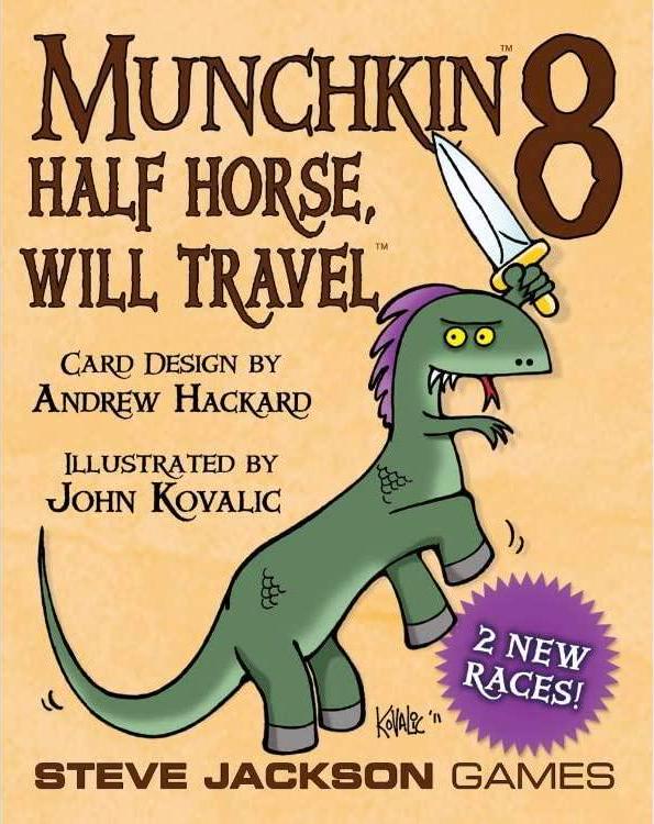Munchkin 8 Half Horse, Will Travel Card Game