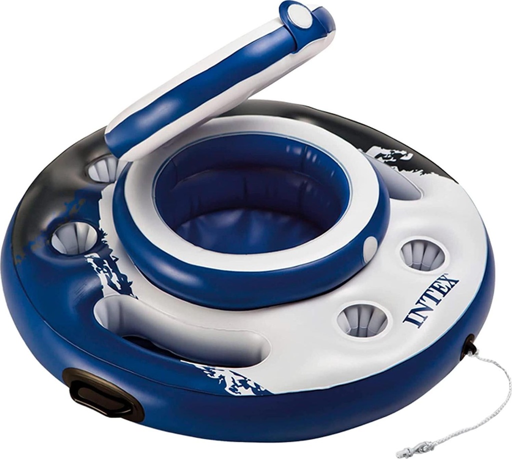 Intex Mega Chill Cool Box Inflatable Swimming Ring Diameter 89 cm