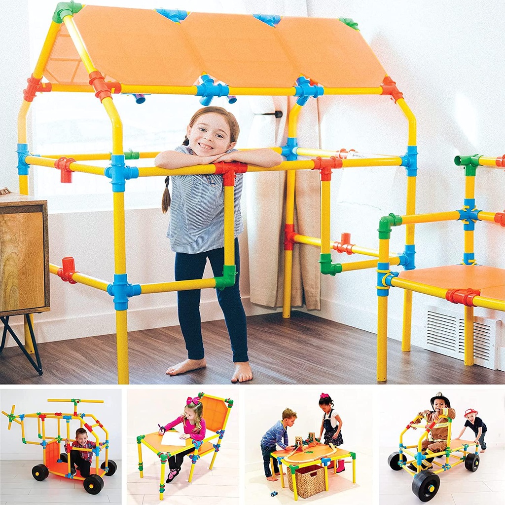 Omagles Builder Set | The Ultimate STEM Construction Toy for Kids | Build Anything You Can Imagine