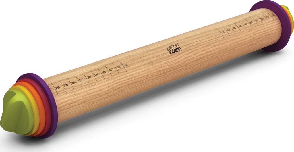 Joseph Joseph Adjustable Rolling Pin - Multi-Colour