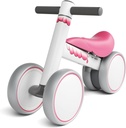YMINA Baby Balance Bike for 1 Year Boys Girls Bicycle Kids Toys Riding Toy Baby Walker 4 Wheels Bicycle Indoors and Outdoors 10-36 Months First Bike First Birthday Gift
