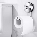 Yohom Vacuum Suction Cup Toilet Paper Roll Holder Kitchen Towel Holder Bathroom Hanger Shower Hat Key Rack Hook Stainless Steel Brushed Finish