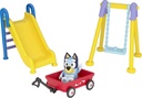 Bluey Park Playset with Bluey 2.5 Figure, Wagon, Swing Set, and Slide