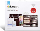 KINGART 150 128 PC. Ultimate Series Mixed Media Art Set, Unique Colors