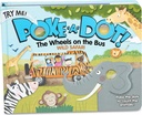 Melissa and Doug Children's Book | Poke-A-Dot: The Wheels on the Bus Wild Safari | Educational Board Book with Buttons to Pop | 3+ | Gift for Girl or Boy