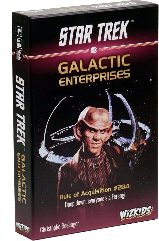 Wizkids Current Edition Star Trek Galactic Enterprises Board Game