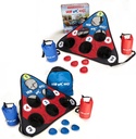 SKIP NN' HOLE Pool Game | Skipping Stone Swimming Pool Cornhole Game for Pool or Lake | Skipping Stone Pool Cornhole Game with Floating Targets | Perfect Pool Toys for Kids Ages 8-12 and Adults