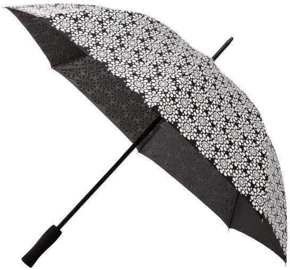Impliva Wetlook Cane Umbrella, 100 cm, Black