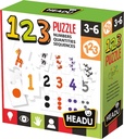 My First 123 Educational Puzzle Explaining Numbers, Quantities and Sequences