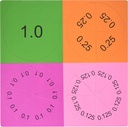 Didax Educational Resources Magnetic Decimal Tiles