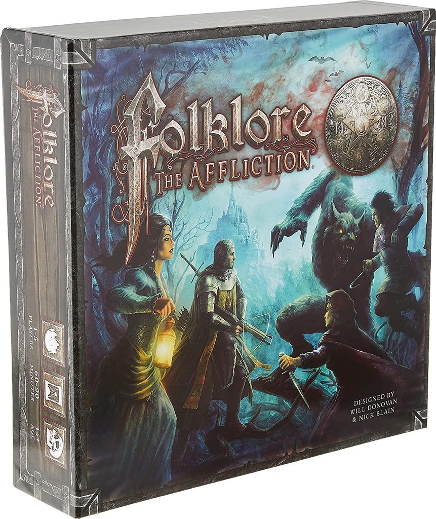 GreenBrier Games Folklore The Affliction Board Game, Multi-Colored