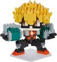Nanoblock - My Hero Academia - Katsuki Bakugo (Box of 12), Nanoblock Charanano Series