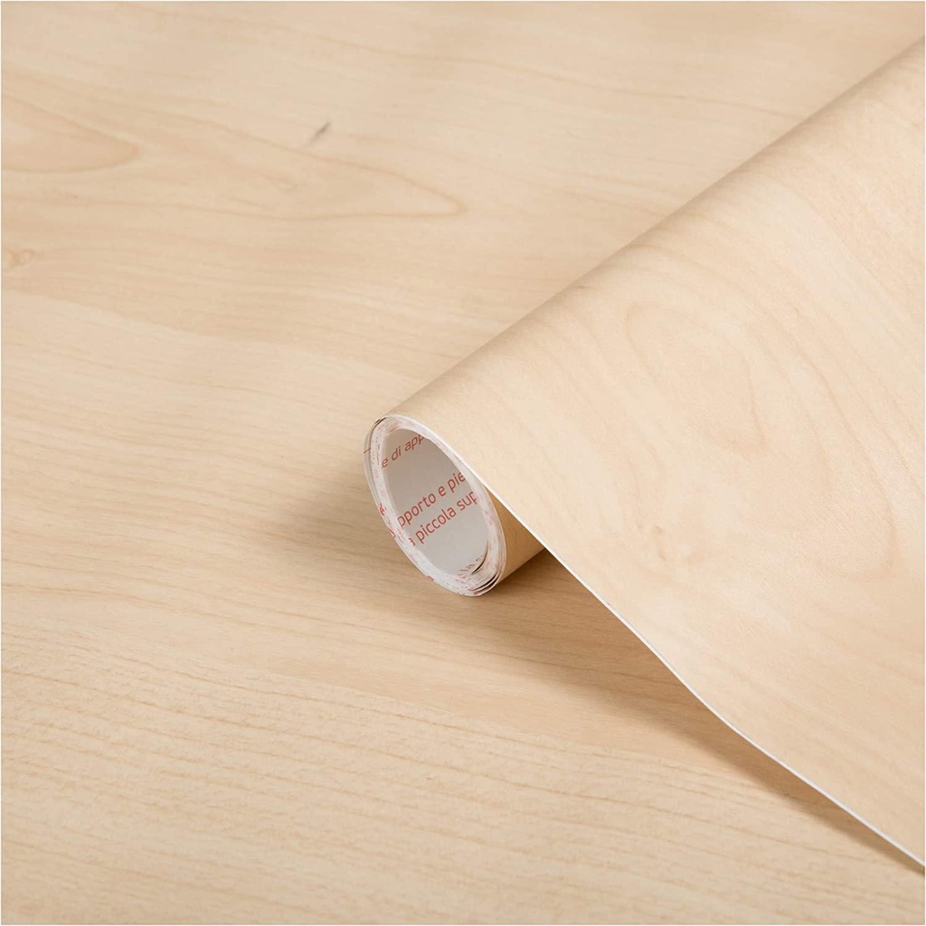 d-c-fix Self Adhesive Peel and Stick Waterproof Contact Paper for Kitchen and Bath Countertops Cabinets and DIY, Maple Wood, 26.5'' x 78.7