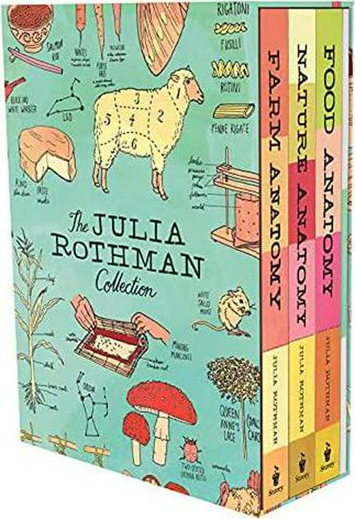 The Julia Rothman Collection: Farm Anatomy, Nature Anatomy, and Food Anatomy